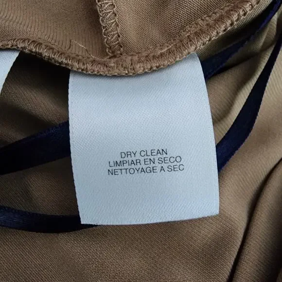 Anne Klein Sleeveless Lace Blue and White Sheath Dress | Women's 14 - Picture 15 of 15